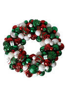 wianek bożonarodzeniowy Bombki 