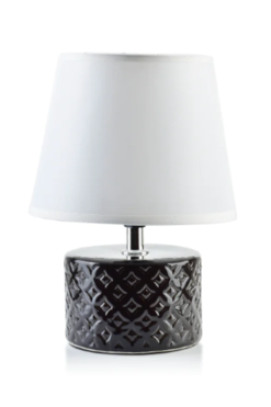 lampa stołowa z ceramiczną podstawą, Letti C, wys.24cm