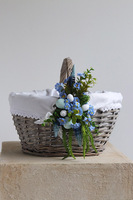 Azuria, dekorowany koszyczek wielkanocny