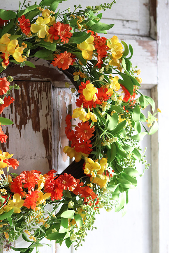  Idzie Wiosna, radosny wiosenny wianek