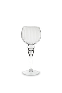 Wineglass A, elegancki świecznik kielich, wys.30cm