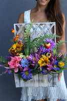 Kolorato, dekoracja kwiatowa w skrzynce, wys.40cm