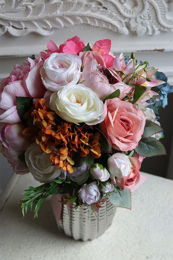 Redera Silver Florentia, elegancki bukiet w wazonie