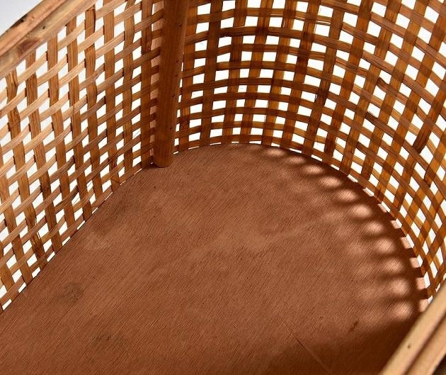 boho kwietnik 1 Bamboo, wym.51x31x36.5cm