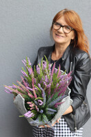 Wrzosy Volcan, nowoczesna kompozycja nagrobna