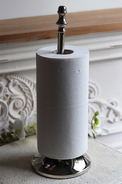 stojak na papier, Lux Villa Silver Glamour, wys.42cm