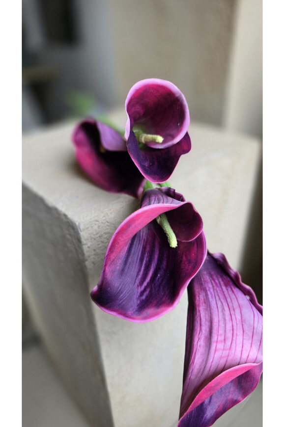 New Design Skrzydła Anioła Purple, dekoracja nagrobna na czarnej podstawie