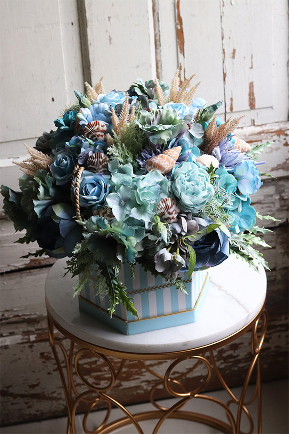 flowerbox marynistyczny, Morskie Przestworza, wym.38x40cm 