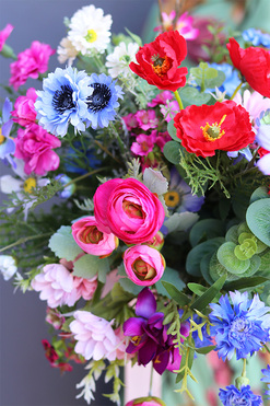 bukiet z polnych kwiatów, Letnia Łąka, dł.62cm