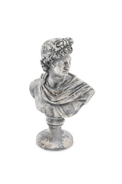 Antiqe, figurka dekoracyjna popiersie mężczyzny, wys.31cm