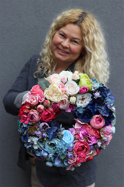 Caryca Dremisa Mini, bardzo efektowny wianek, śr.40cm