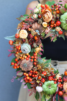 Rafaela, jesienny wianek z dyniami