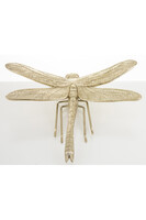 Ważka, figurka złota dekoracja ścienna