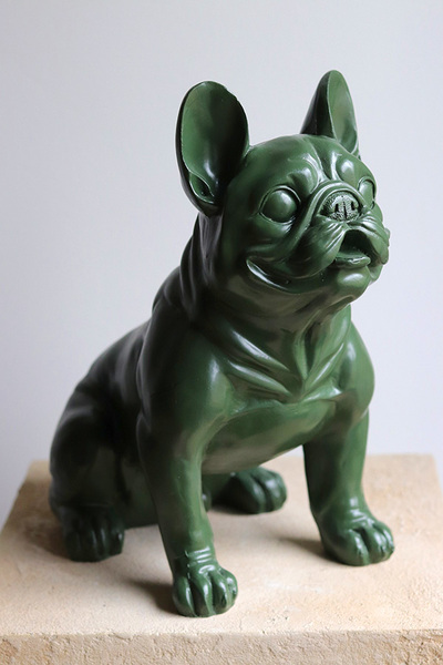 Dog in the Fog, figurka pies bulldog