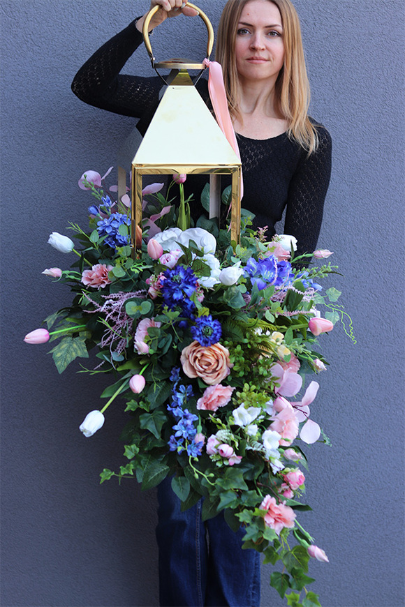 Angelo Garden Lux Pastels, elegancka dekoracja nagrobna