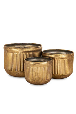 Bienne A, złota metalowa osłonka, kpl.3szt