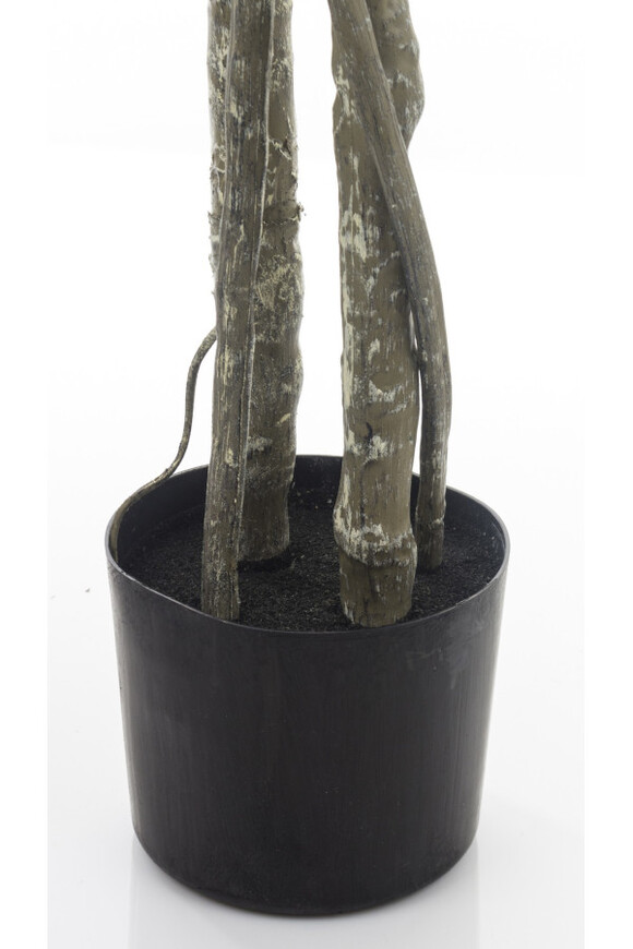 Monstera E, sztuczne drzewko w osłonce / donicy, wym.140x50x50cm