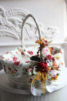 Lulana, dekorowany koszyczek wielkanocny, wys.30cm