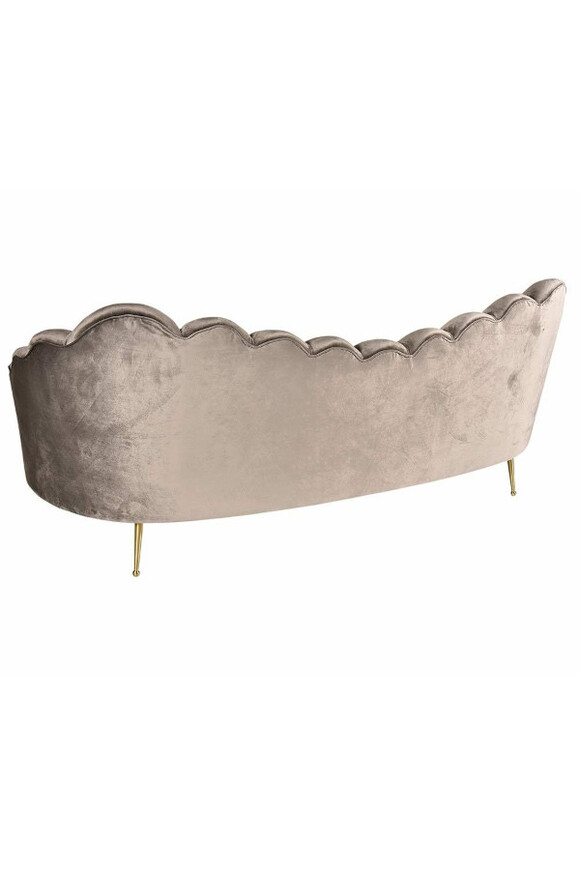 Glamour, sofa w kształcie muszli