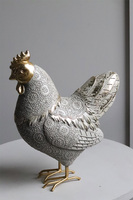 Cottage Gold, figurka wielkanocna kura