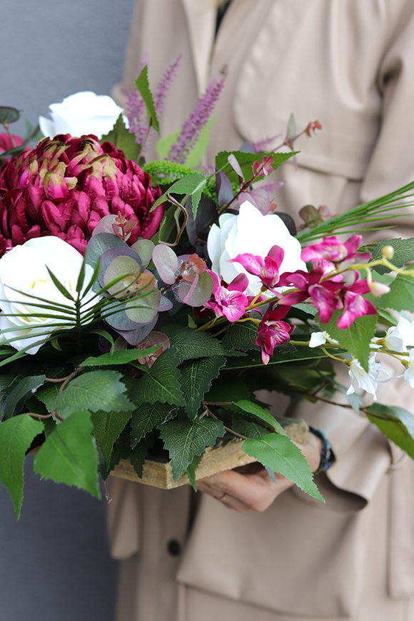 Ruberia Maxi 2, komplet dekoracji nagrobnych