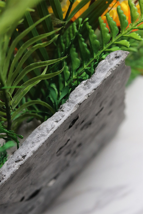 Wiosenne Słońce Volcan, kompozycja nagrobna na ciężkiej tacy