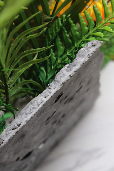 Wiosenne Słońce Volcan, kompozycja nagrobna na ciężkiej tacy