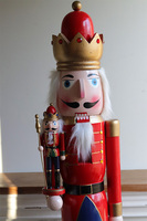 Dziadek do Orzechów, XXL, wersja B z koroną