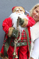 bożonarodzeniowa figurka/miękki stojący Mikołaj B, wys.92cm	