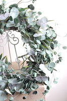 Eucalipto Grey, zielony wianek na drzwi