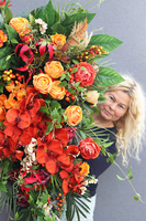 Orangita 3, ogromna wiązanka nagrobna