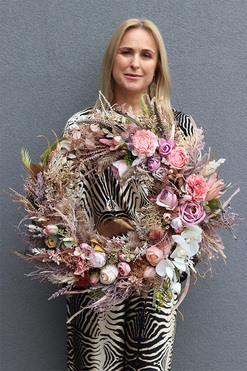 San Remo Funeral, wieniec nagrobny, rozp.60cm 