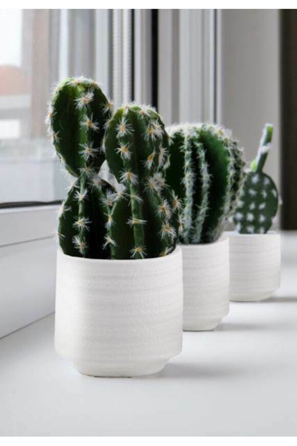 Rollo Bianco, osłonka ceramiczna doniczka