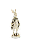 Alicja w Krainie Czarów, figurka królik w kubraku