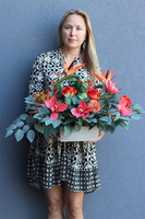 Pomarańczarnia 2, dekoracja nagrobna w donicy