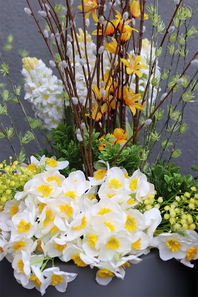 Wiosenne Trele GoldLine, wiosenna kompozycja roślinna