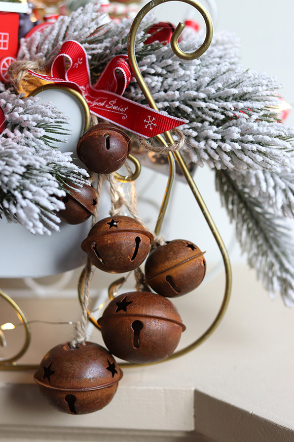 Jadą Sanie, świąteczny stroik