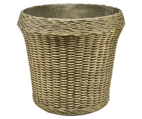 Boho, donica beż 4a, wym.54x54x48cm