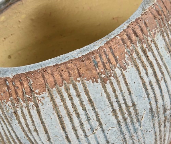 Fiore Blue osłonka niska, wym.20.5x20.5x15cm