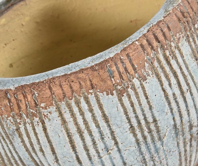 Fiore Blue osłonka niska, wym.20.5x20.5x15cm