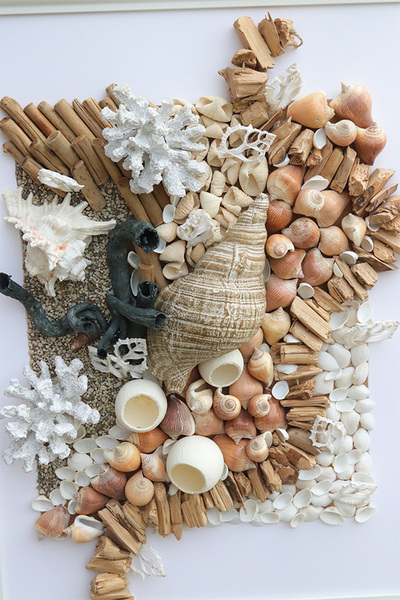 Hotels Seaside, jednostronna rama marynistyczna obraz