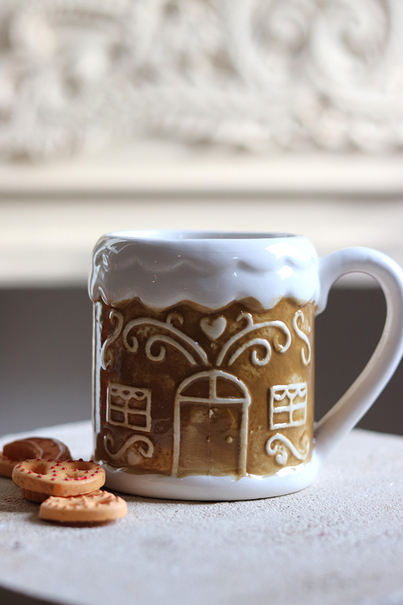 Gingerbread XMAS, porcelanowy kubek	