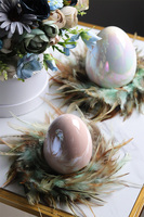 Jajeczko Mint, stroik wielkanocny