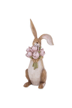 Zajączek Wood E, figurka wielkanocna, wys.45cm
