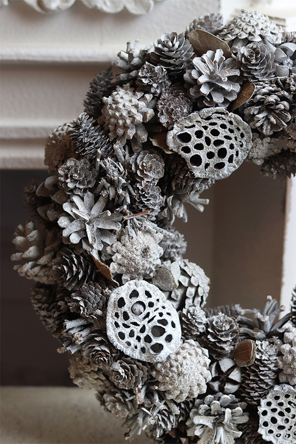 Królestwo Szyszki New, świąteczny wianek dekoracyjny