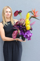 Heriosa, nowoczesny komplet dekoracji nagrobnych, kompozycja + bukiet