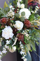 Chocolate, nagrobna kompozycja w misie, dł.90cm 