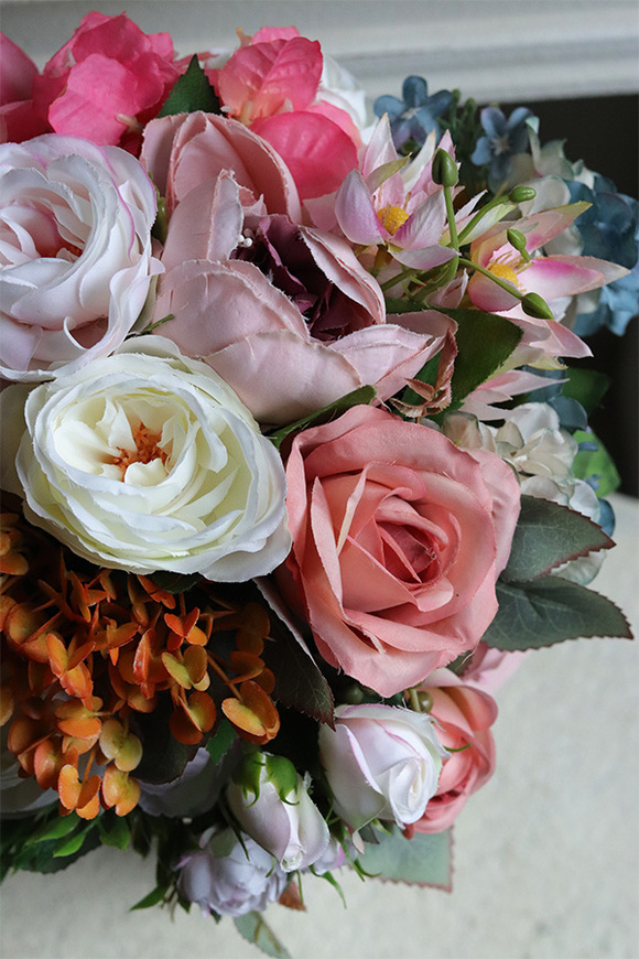 Redera Silver Florentia, elegancki bukiet w wazonie