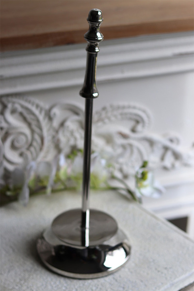 stojak na papier, Lux Villa Silver Glamour