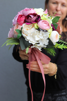 Bacciano 9, bukiet kwiatowy do ręki, dł.30cm